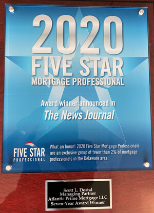 2020 Five Star Mortgage Professional